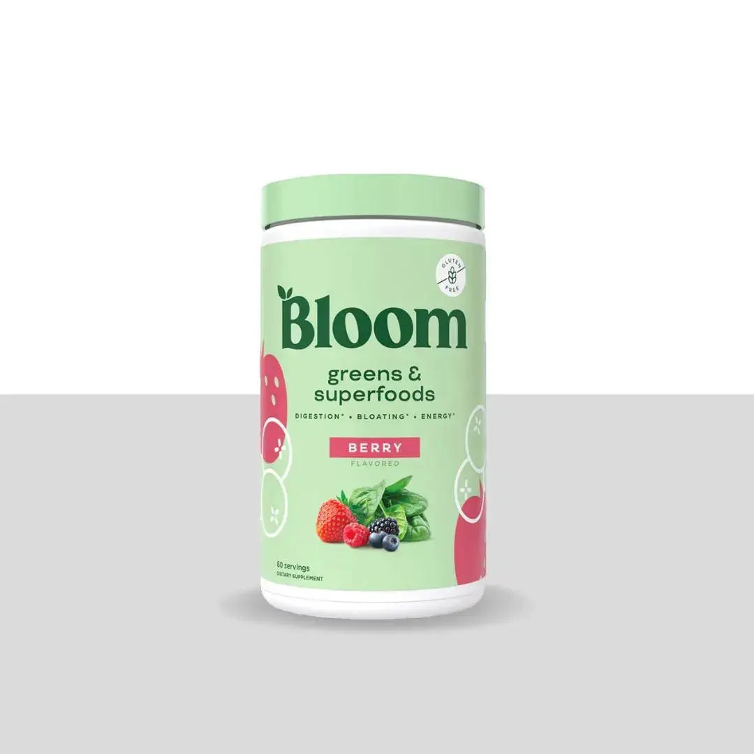 Bloom Nutrition - Berry 338grs - Importado Original 🇺🇸 Glamurify